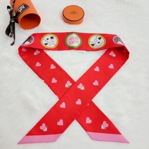 Hermes Twilly Tea Time Rare Authentic Silk New